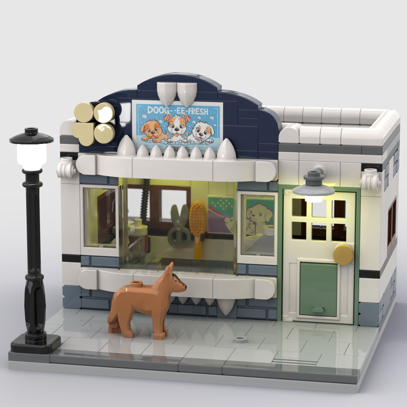 Lego Dog E Fresh Pet Groomer - CMF Dwellings