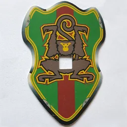 Large Figure Shield with Knights Kingdom Rascus Print / [No Color/Any Color]