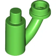 Plant, with Bar and Off-shoot with Stud / Bright Green