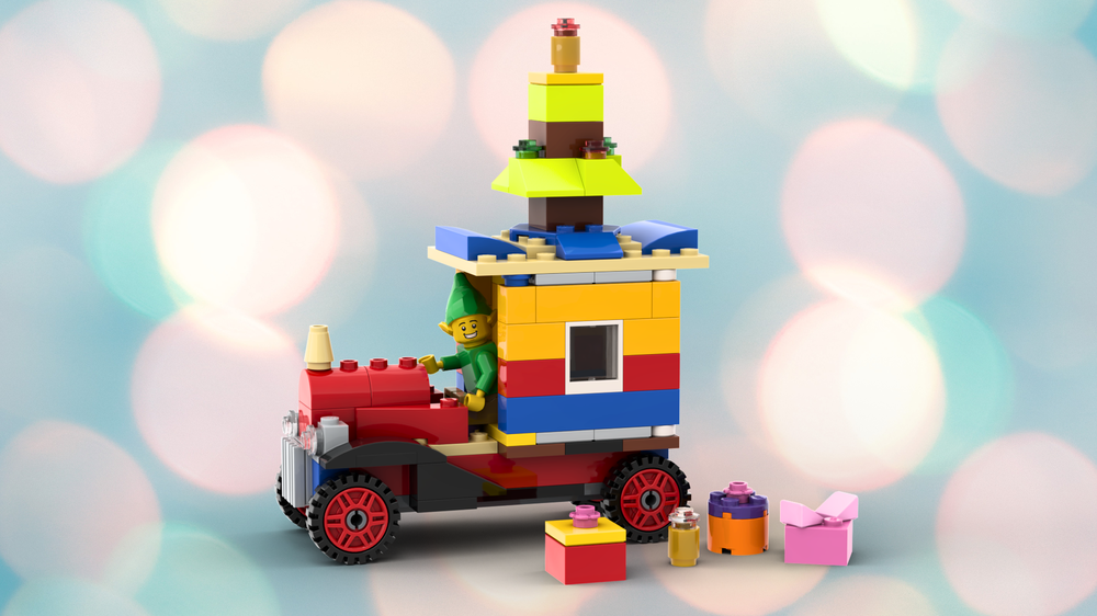 Lego 10715 Santa`s delivery truck