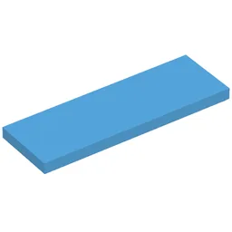 Tile 2 x 6 / Dark Azure