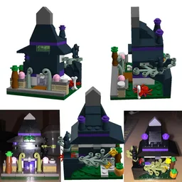 Halloween Alternate 40122 mini modular