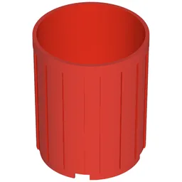 Fabuland Trashcan / Red