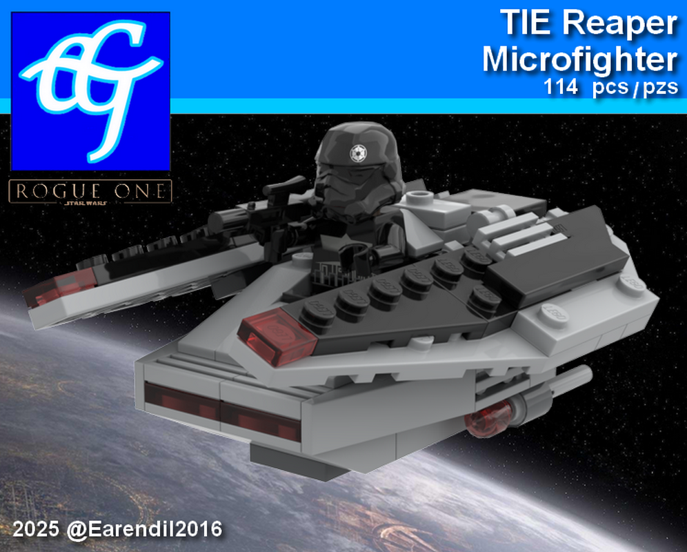 Lego TIE Reaper Microfighter