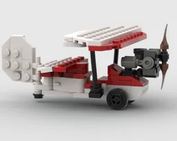 Flying Flea -Red and White Livery