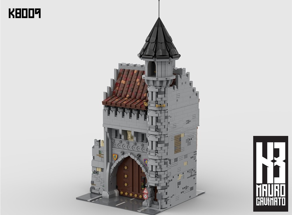 Lego K8009 - Medieval Driveway Door