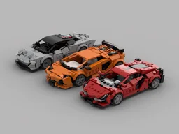 Instruction Bundle; Lamborghini Aventador SVJ, McLaren Speedtail, Lamborghini Sian