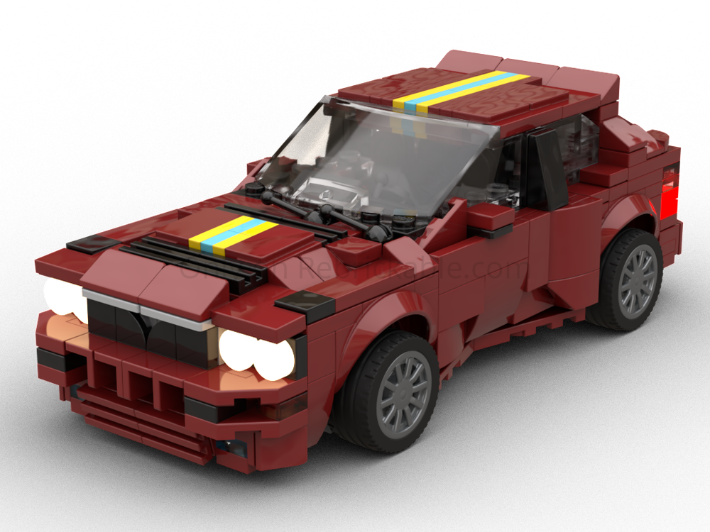 Lego Lancia Delta'95-JAPAN FINAL EDITION/"EDIZIONE FINALE" EVOLUZIONE II (LiTE Compatible)