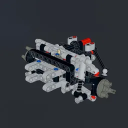 front axle for "drift" V2