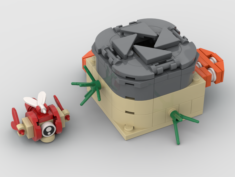 Lego Crash Fish (Subnautica/Subnautica Below Zero)