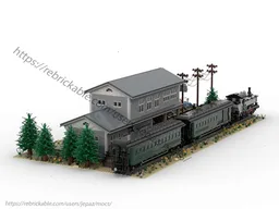 Large Train Station