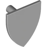 Shield Triangular / Light Bluish Gray