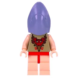 Viktor Krum, Shark Head, Light Nougat Legs