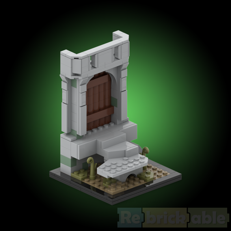 Lego Gate of Helm's Deep