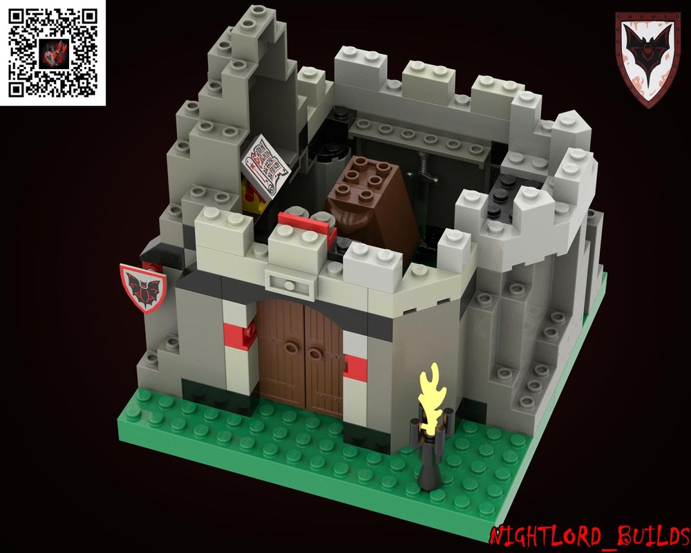 Lego Nightlord's Mausoleum (Contest build)