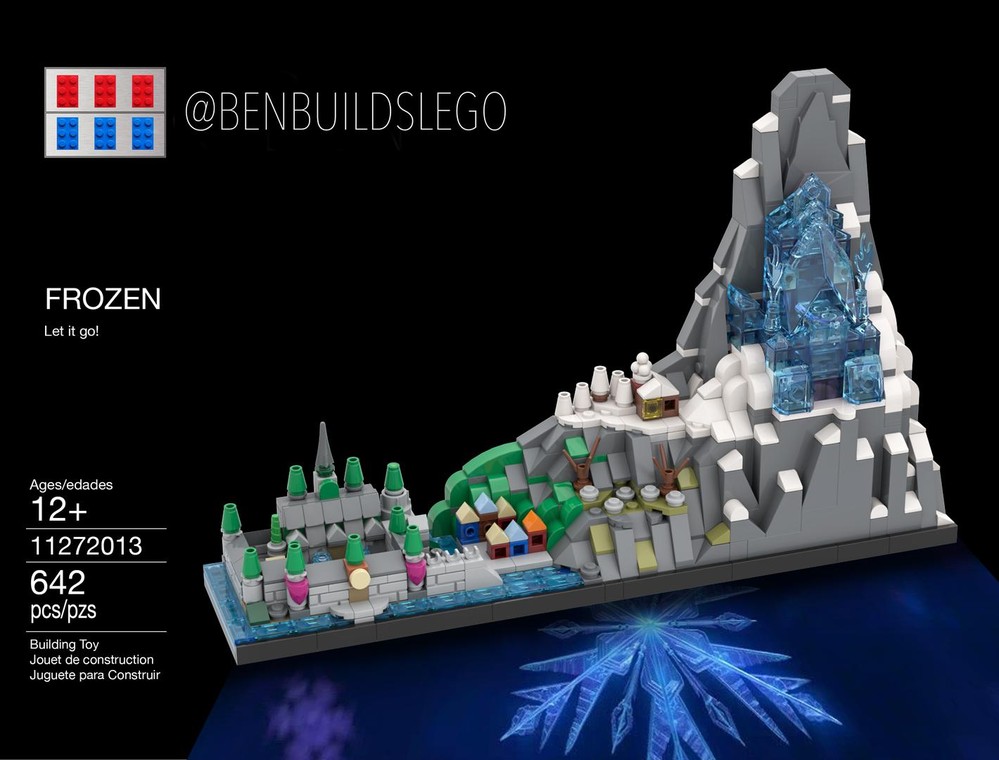 Lego Frozen Skyline