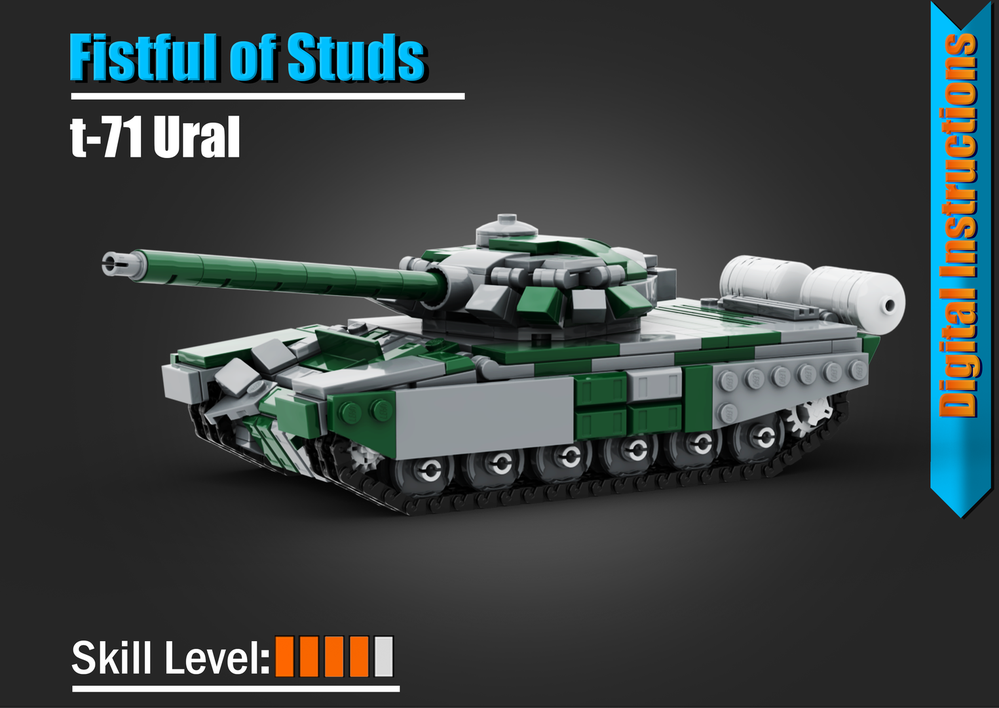 Lego t-72B3 Ural MBT