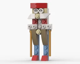 Flat Santa