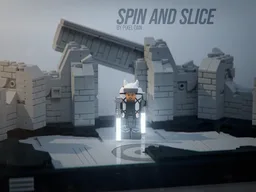 PiXEL-DANs Spin and Slice Diorama