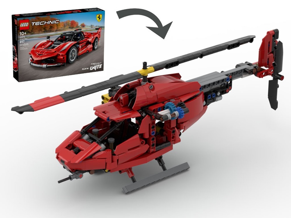 Lego 42212 Rescue helicopter