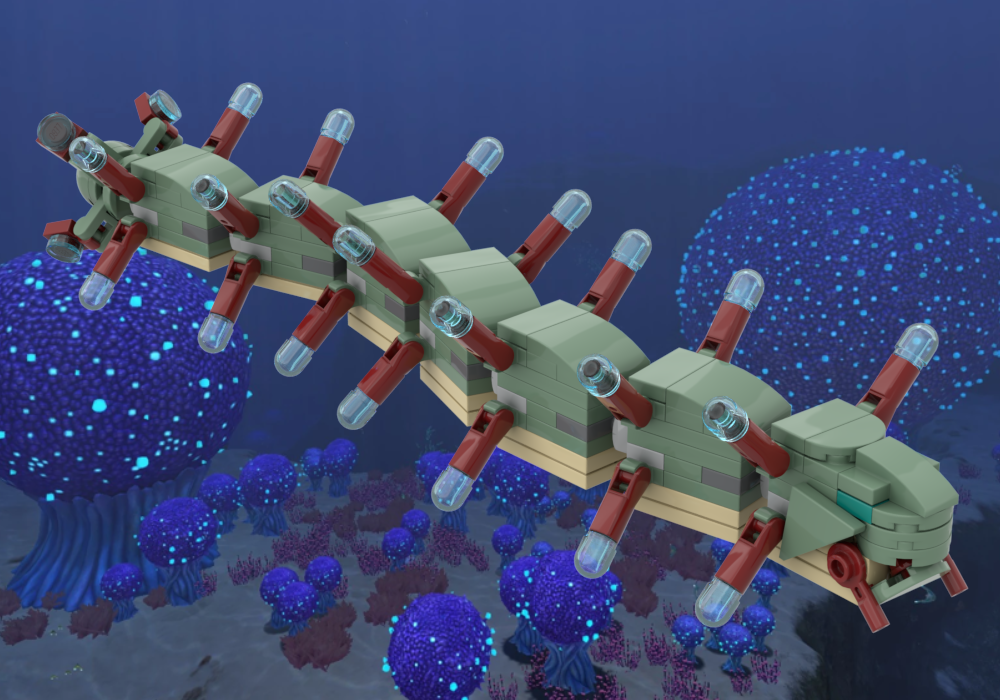 Lego Ampeel (Shocker) From Subnautica