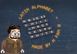 Latin alphabet - Mini letters