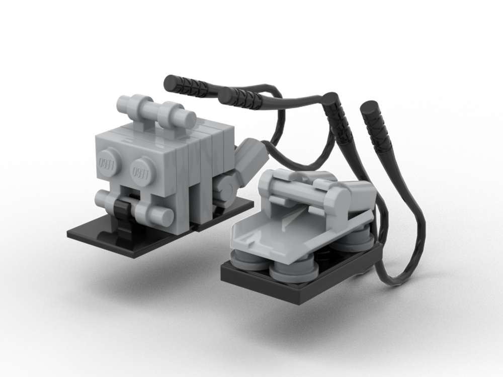 Lego Excavator Plate Compactor