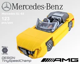 Tiny Mercedes SL-63