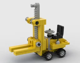 Mini 850 Fork Lift in Minifigure scale