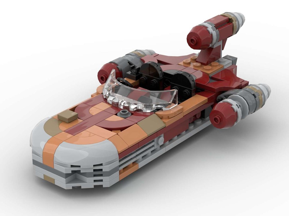 Lego Luke's X34 Landspeeder - 75271 mod