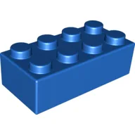 Brick Soft 2 x 4 / Blue