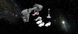 Micro Scale Rebel Fleet