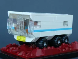 Micro 6-Wheeled Space Rover