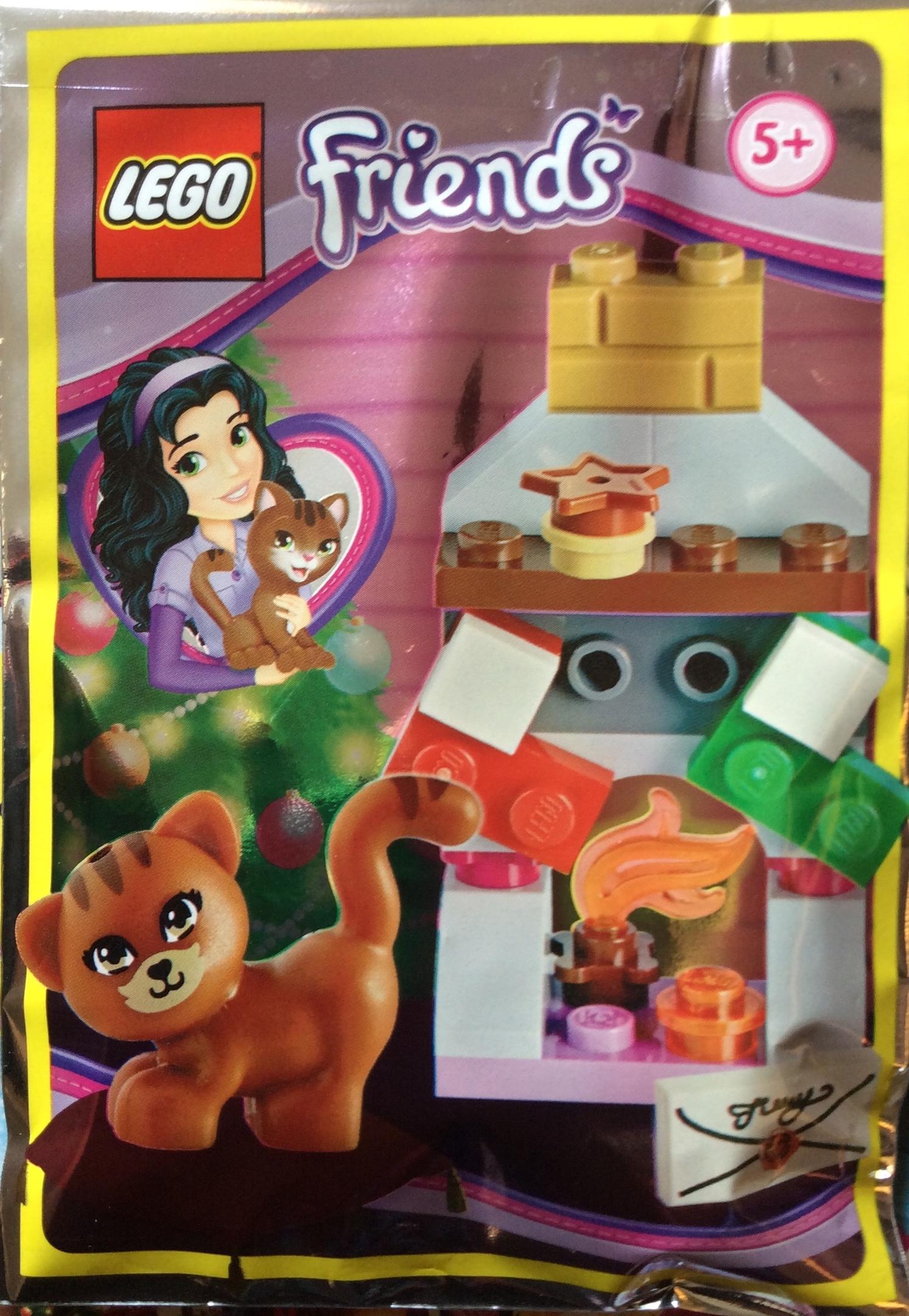 Lego Christmas Fireplace