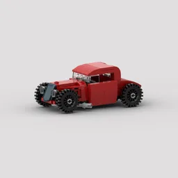 1933 FORD COUPE "REDBARON" - JOHNNI D HOTROD
