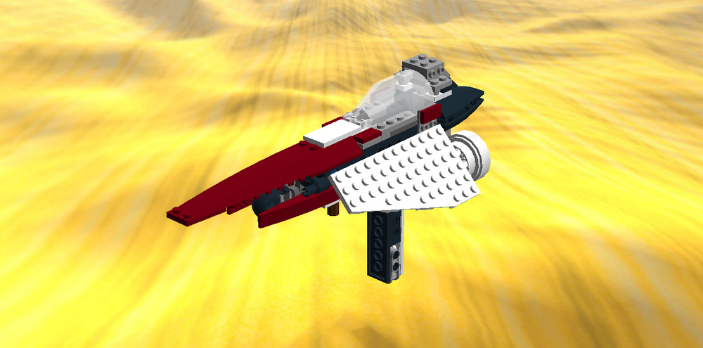 Lego 75004 alternate Delta-9 Jedi Starfighter