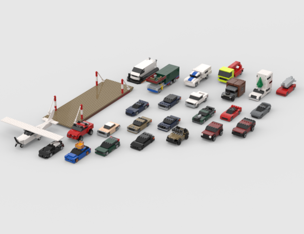 Lego The Top Gear bundle - Part 1