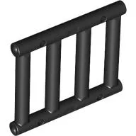 Bar 1 x 4 x 3 [End Tabs] / Black
