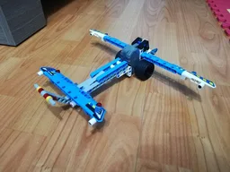 Plane with pullback motor