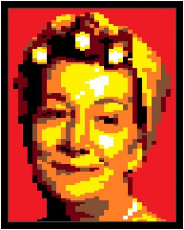 Lego HILDA OGDEN (UK CORONATION STREET) CELEBRITY PORTRAIT