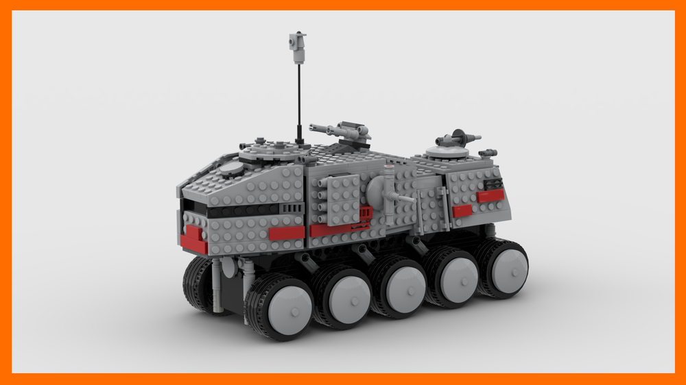 Lego (V1) Midi-scale HAVw A6 Juggernaut (Clone Turbo Tank)