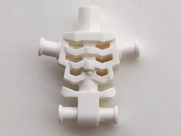 Torso Skeleton, Angular Rib Cage, Plain