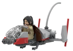 Jedi Speeder From The Acolyte