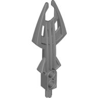 Lego Large Figure Weapon Staff, Rahkshi Staff of Disintegration (Guurahk) / Flat Silver