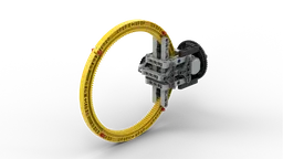 Quarter Rack Hubless Wheel Component