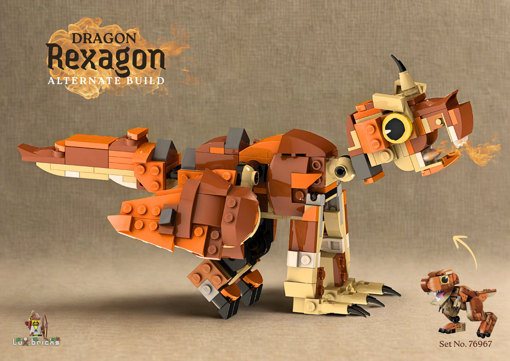 Lego Rexagon (76067 alt build)