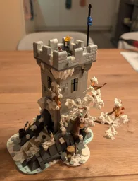 Winter Themed Watch Tower
