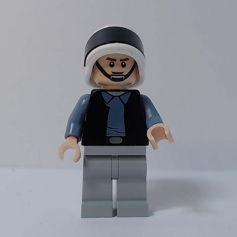 Lego Rebel Trooper / Rebel Fleet Trooper, White Pupils, Smile