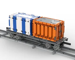 Technic Trains: Container Car