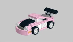 31055-1 A-model - Bright Pink